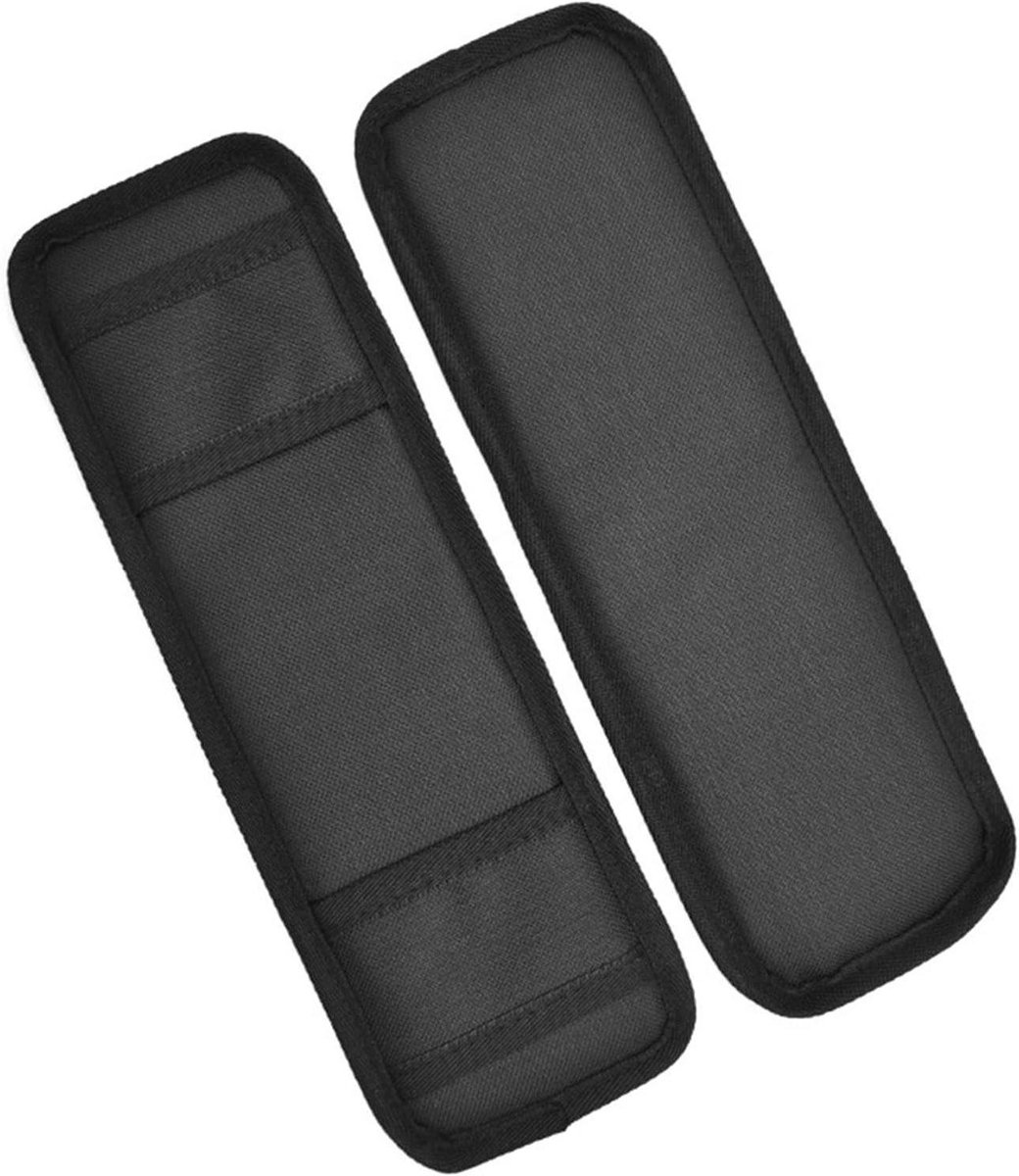 Ratels Riem Beschermer - Spanband Hoes - Ladingszekering Transport - Krasbestendig Materiaal - 2 Stuks - Zwart