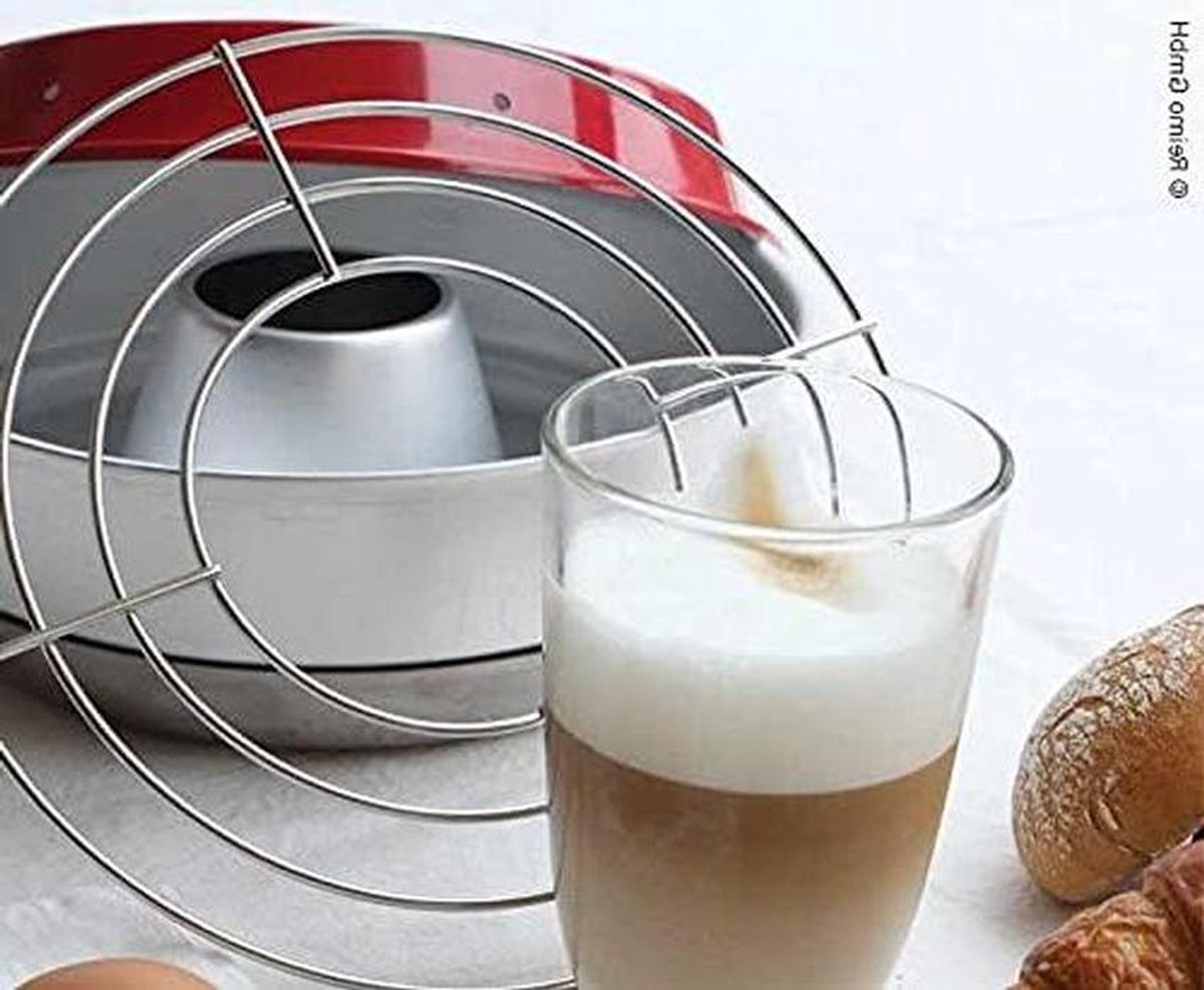Oven Grillrooster - Bakrooster - Brood Bakken - Gelijkmatige Warmte - 23 cm - Zilver