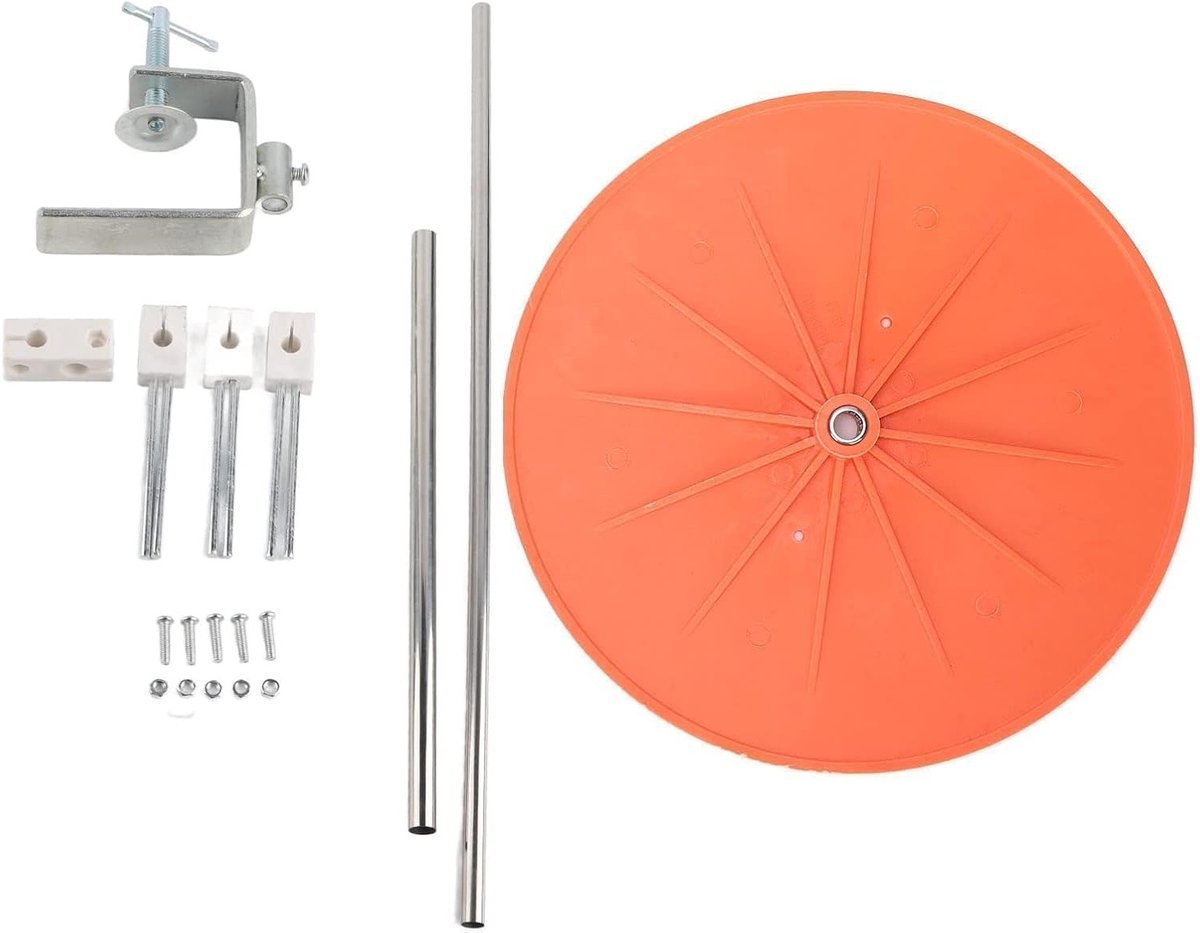 Tape Rack Stand voor Industriële Naai Machines - Tape Rolling Plate, Piping Tray en Borduur Accessoires voor Efficiënt Naaiwerk