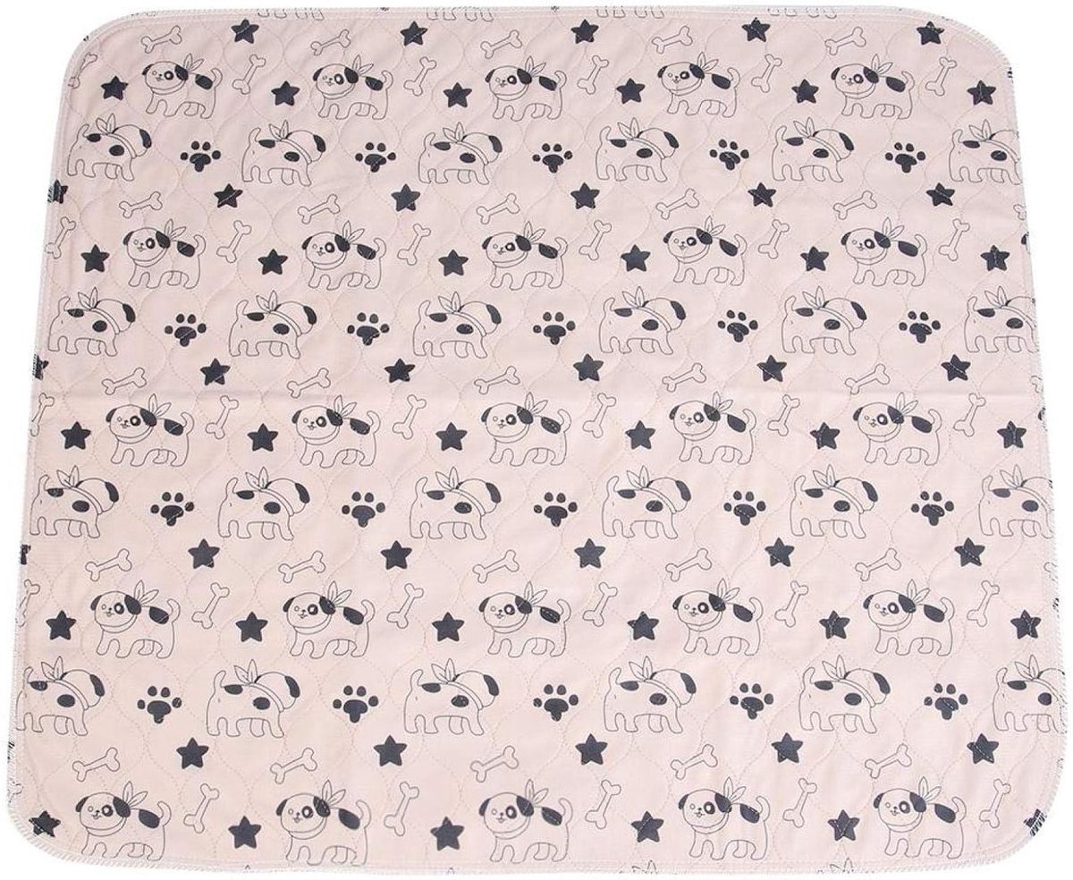 Herbruikbare honden plasmatten voor puppy training, lekvrije en waterdichte 3-laags absorptie, ideaal voor zindelijk maken (70 * 80cm)