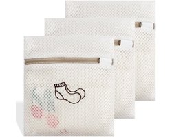VVGoods - Set van 3 waszakken voor delicate kleding en schoenen met ritssluiting