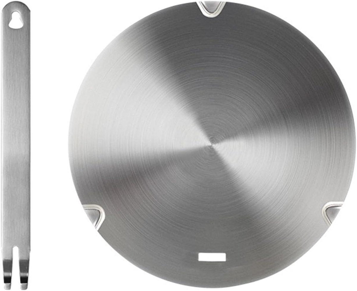 Inductieplaat Warmteverspreider Roestvrij Staal Inductie Adapter Koken Diffuser Geschikt voor Thuis Keukens Distributeur