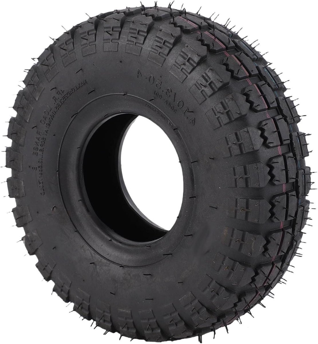 Rubberen Band - Tubeless Band - Steekwagens en Karts - Verbeterde Tractie - 4.10/3.50-4 - Zwart