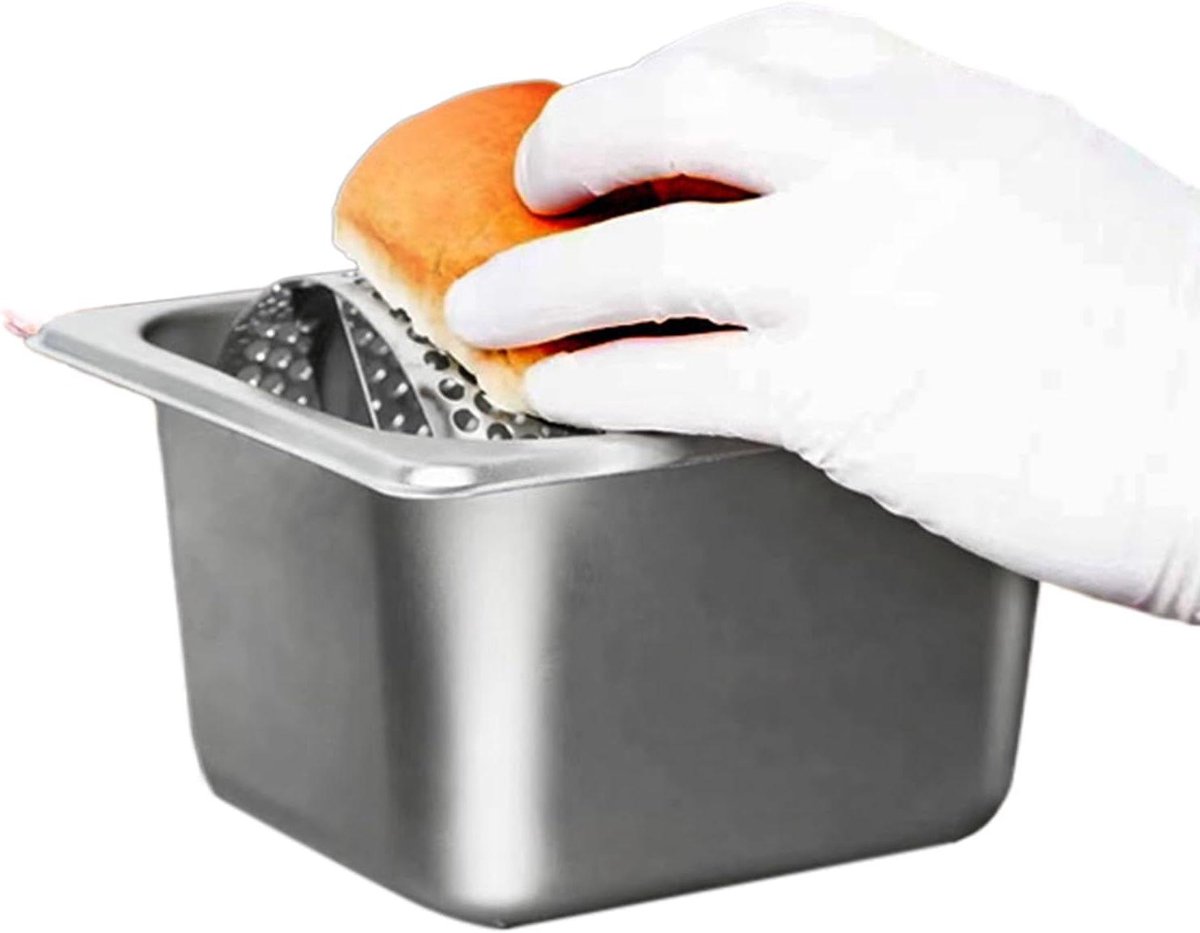 Boterwiel - Boterroller - Gelijkmatig Smeren - Roestvrij Staal - 17.5 cm - Meerkleurig