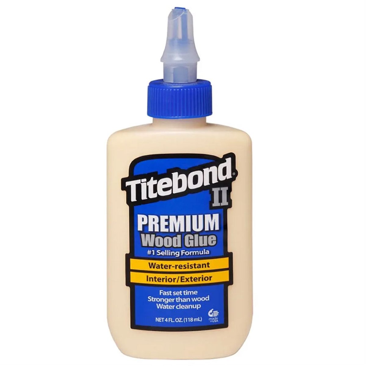 Titebond - II Premium Wood Glue - Houtlijm - 118 ml