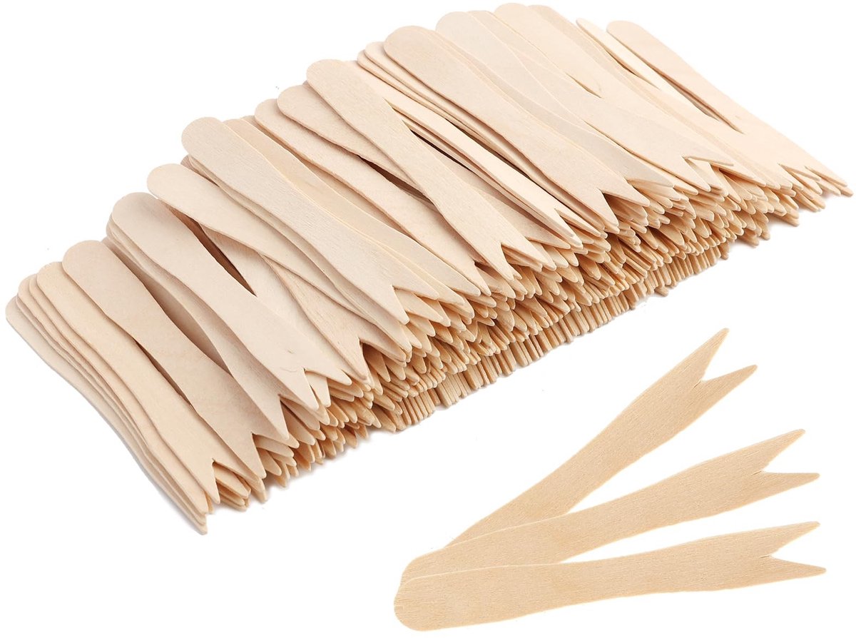 Dailygoods- Wegwerpvorken 200 stuks - Biologisch afbreekbaar - Houten Vorken - Berkenhout - Milieuvriendelijk - Perfect voor evenementen