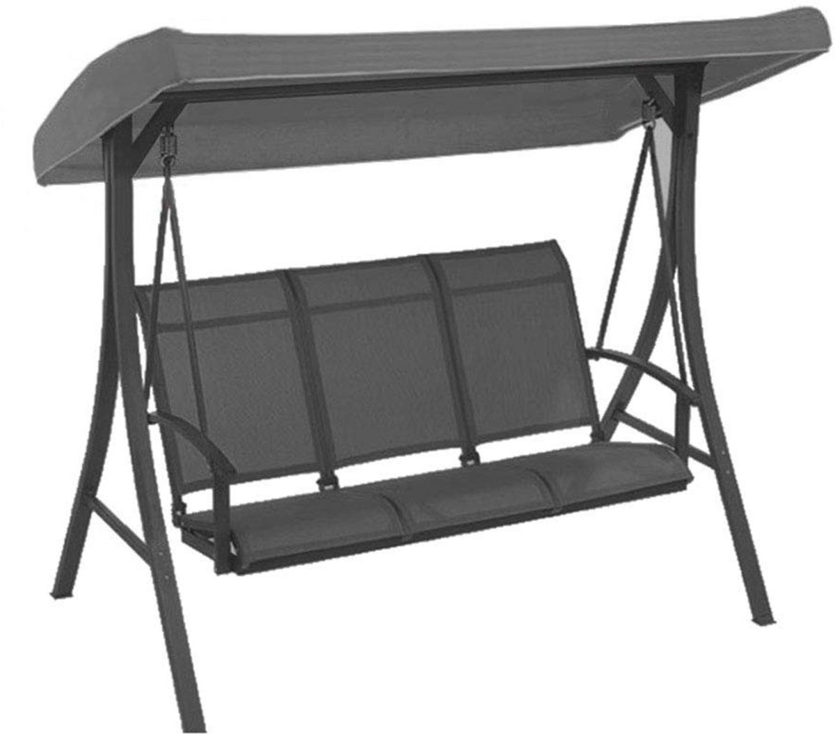 Dailygoods- Schommeldak Waterdicht - Schommelluifel - Veranda-afdekking - Balkonbescherming - Terrasbescherming - Geschikt voor 2-zits schommelstoel - Luifel