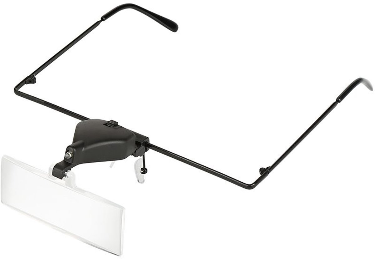 Dailygoods - Reparatieset voor horloges - Vergrootglas met LED-verlichting - Ideaal voor horlogeherstellingen - Drie vergrotingsniveaus - Perfect voor...
