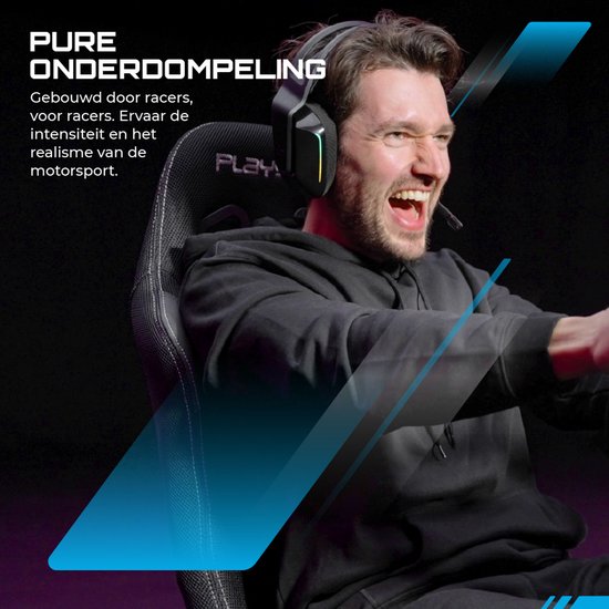Playseat® Evolution Racestoel - Verstelbare Race Cockpit - Inklapbaar - Alcantara - Zwart van Playseat® — afbeelding 5