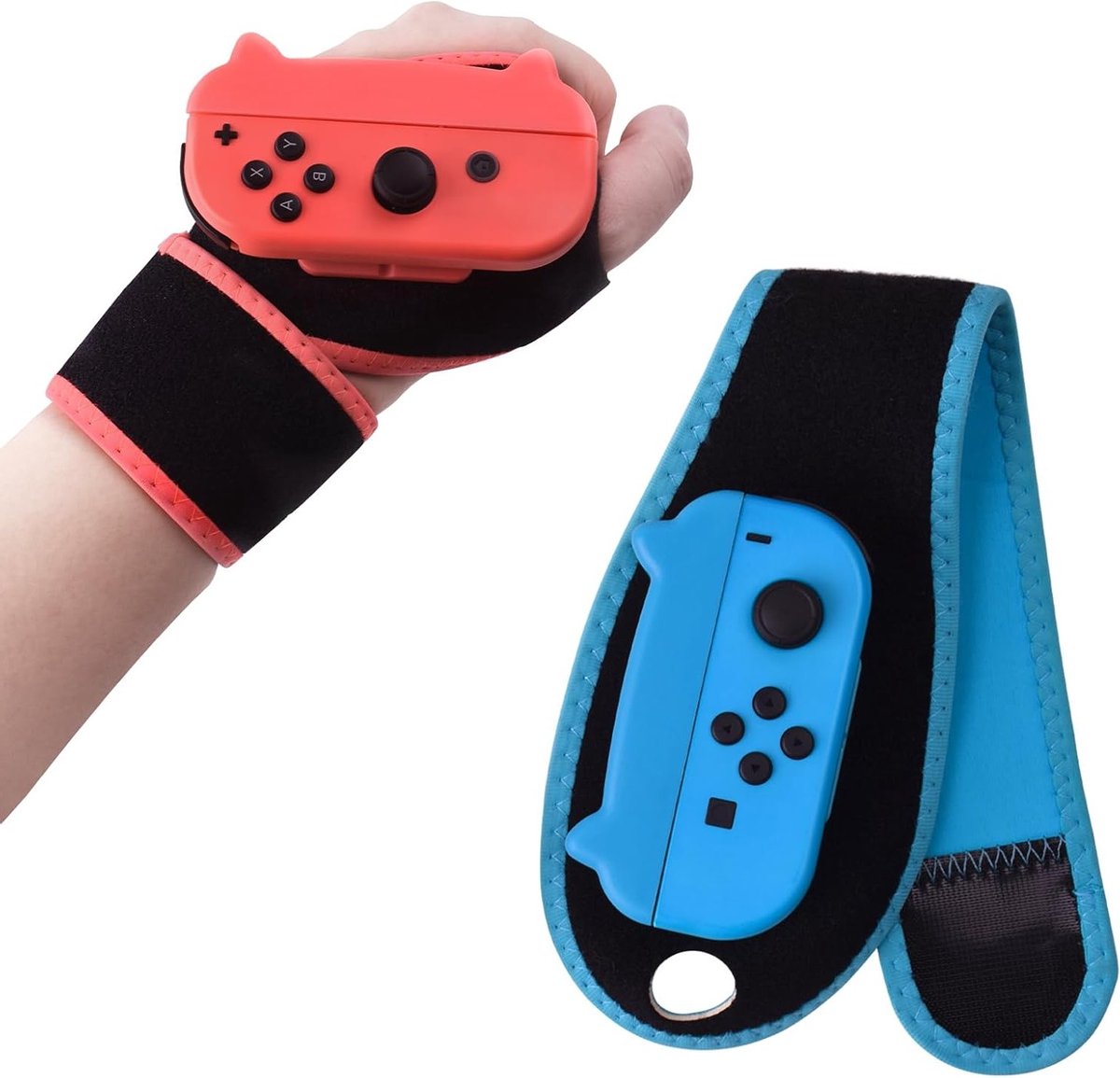 Verstelbare Polsband voor Switch Joy-Con Controllers, Geschikt voor Just Dance en Zumba Accessoires, Ideaal voor Volwassenen en Kinderen