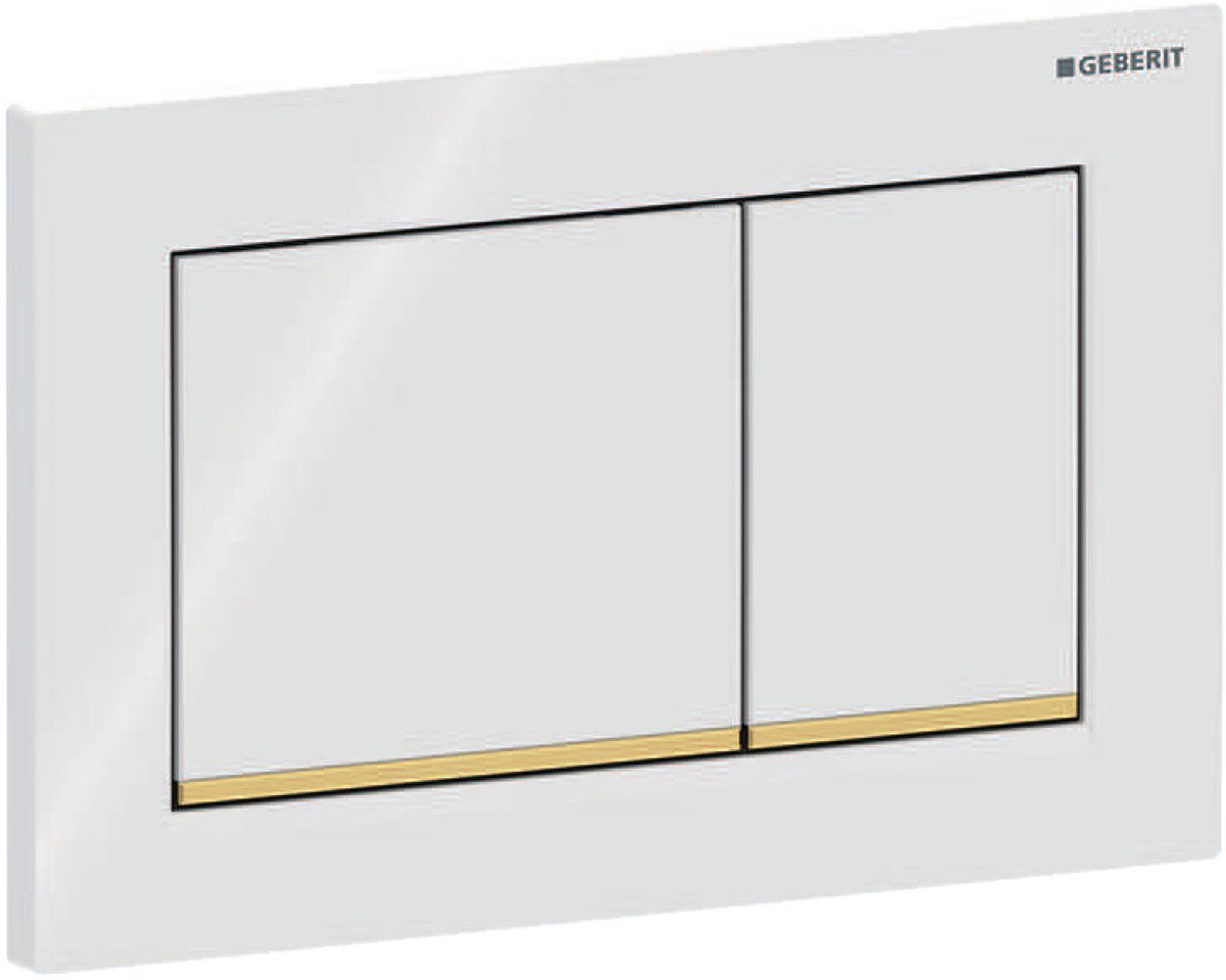 Geberit Omega30  Bedieningspaneel closet/urinoir