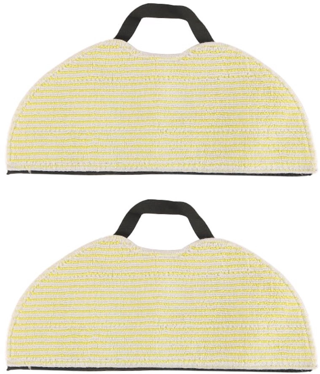 Dailygoods - Set van 2 Microvezel Dweildoek Pads voor Stofzuiger