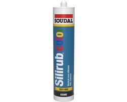 Soudal Silirub Color kit – siliconekit – montagekit - RAL 6005 - Mosgroen - 114104