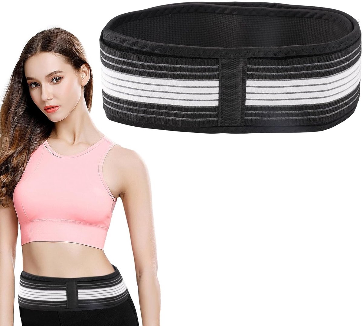 SnelShoppen - Waist Belt, Orthotaal Band, Sciatica Band, Comfortabele Rug Strap | Ortho-Belt Sciatica Band, Antislip, Verstelbaar, Voor Bekken, Taille