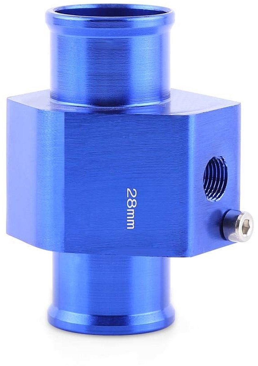 Dailygoods - Autoslangadapter - Aluminium Temperatuursensoradapter - Universeel - 28 mm - Lichtgewicht - Duurzaam - Voor de meeste auto's