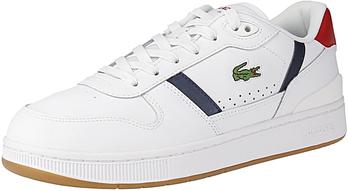 Lacoste 48SMA0094 T-Clip Set 224 8 SMA Herentrainers 407-Wht-Nvy Wit