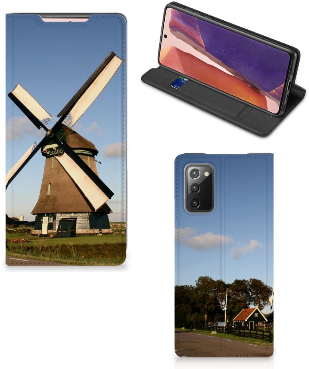 Standcase Hoesje voor Samsung Galaxy Note20 Book Cover Molen