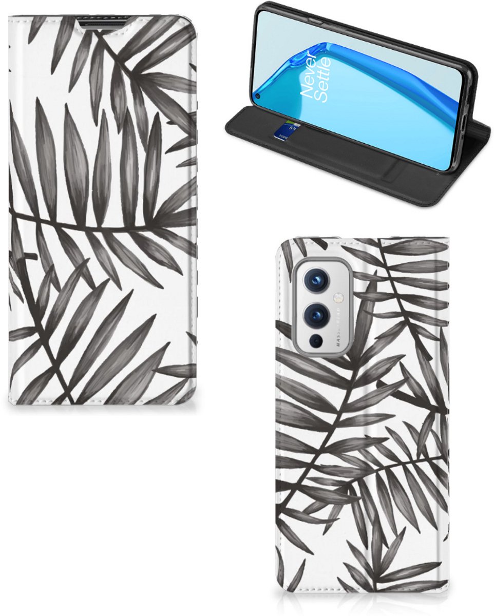 OnePlus 9 Smart Cover Leaves Grey