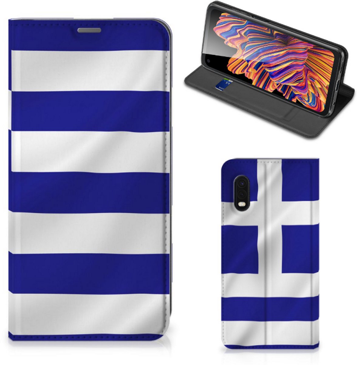 Samsung Xcover Pro Standcase Griekenland