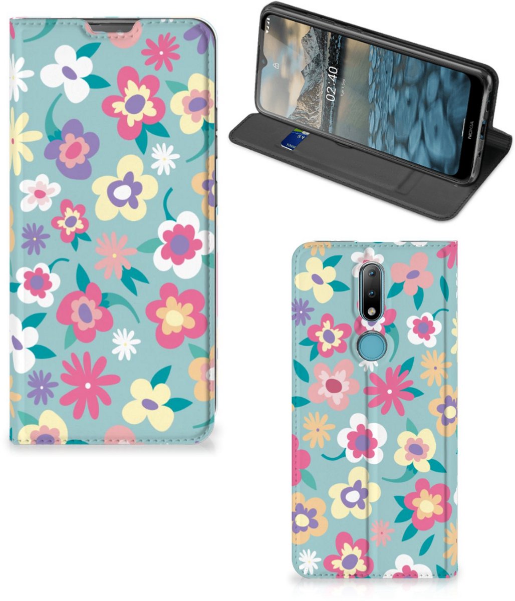 Nokia 2.4 Smart Cover Flower Power