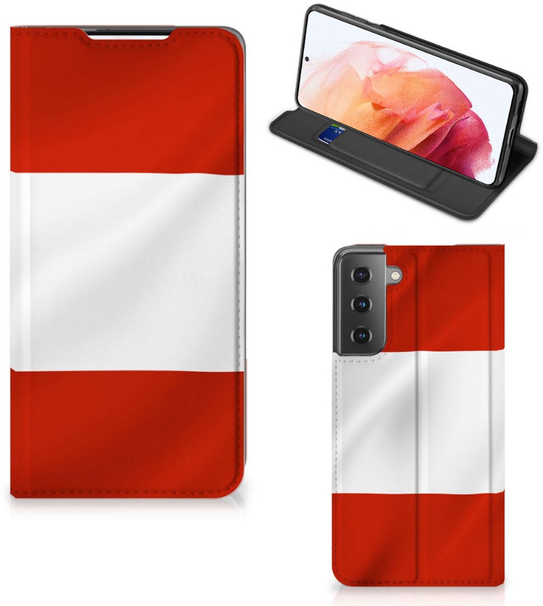 Samsung Galaxy S21 Standcase Oostenrijk