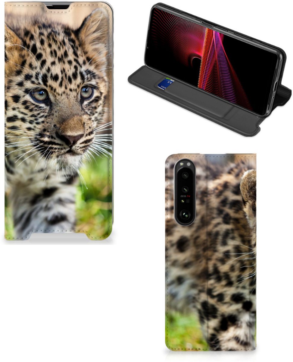 Sony Xperia 1 III Hoesje maken Baby Luipaard