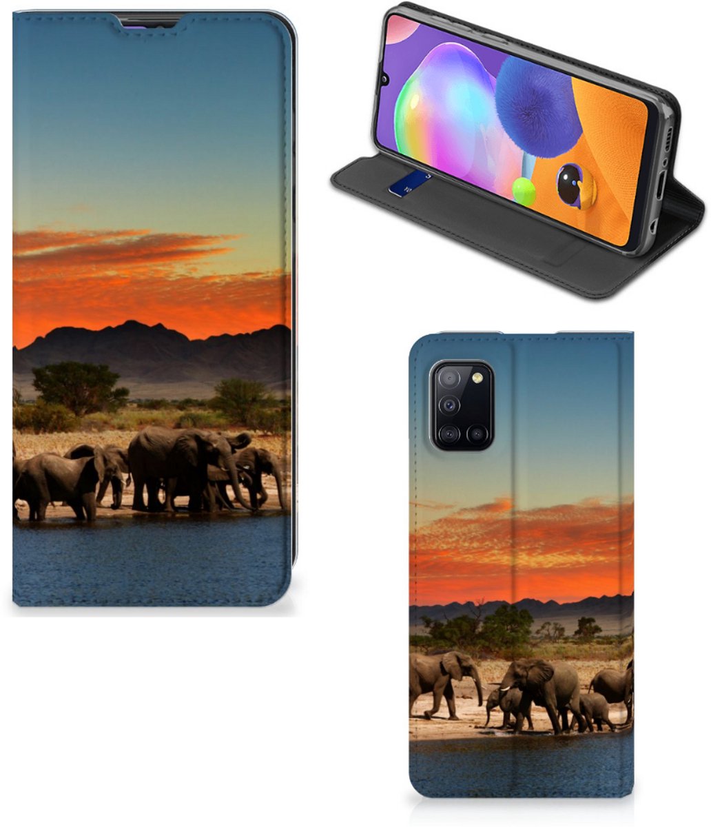 Samsung Galaxy A31 Hoesje maken Olifanten
