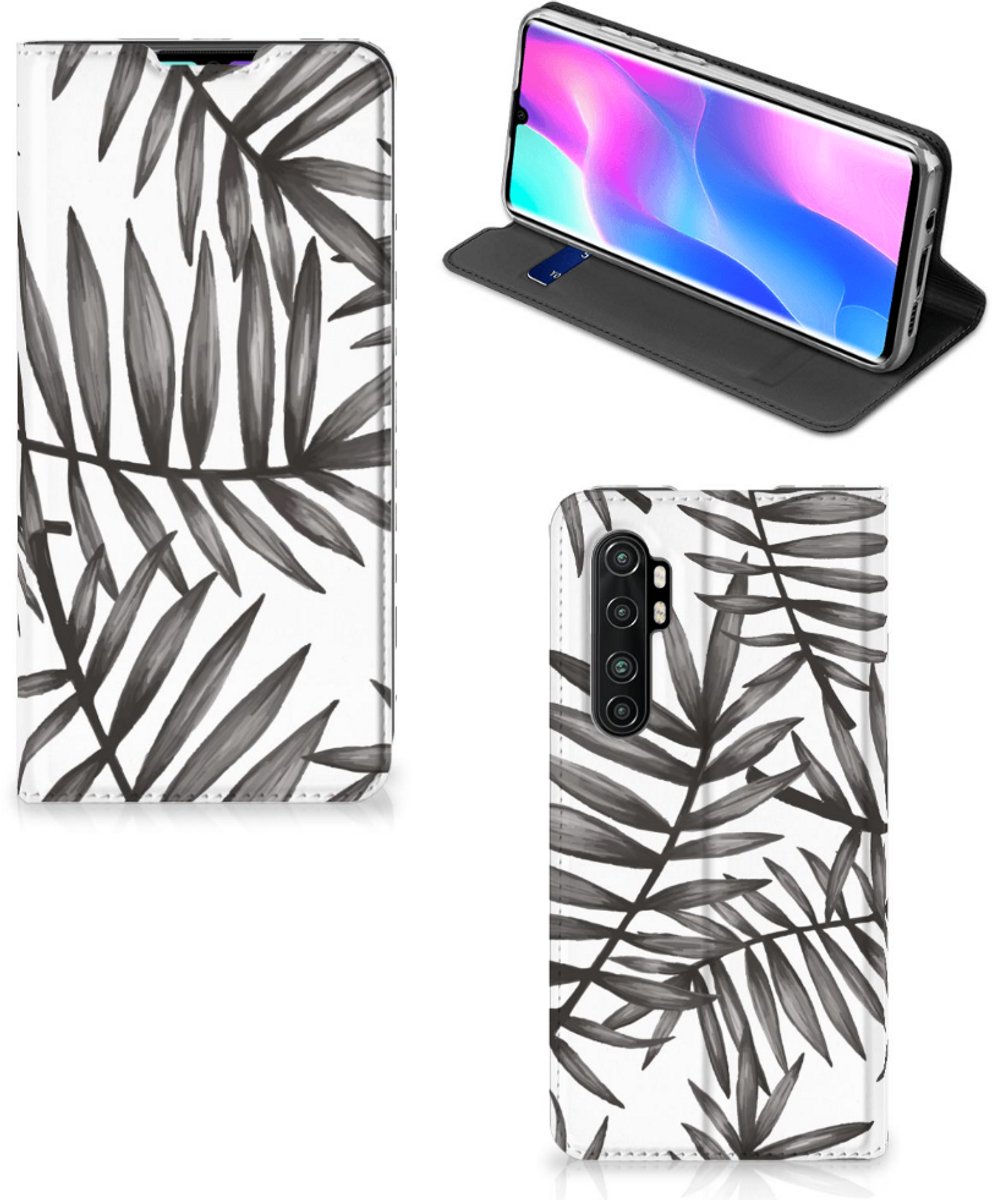Xiaomi Mi Note 10 Lite Smart Cover Leaves Grey