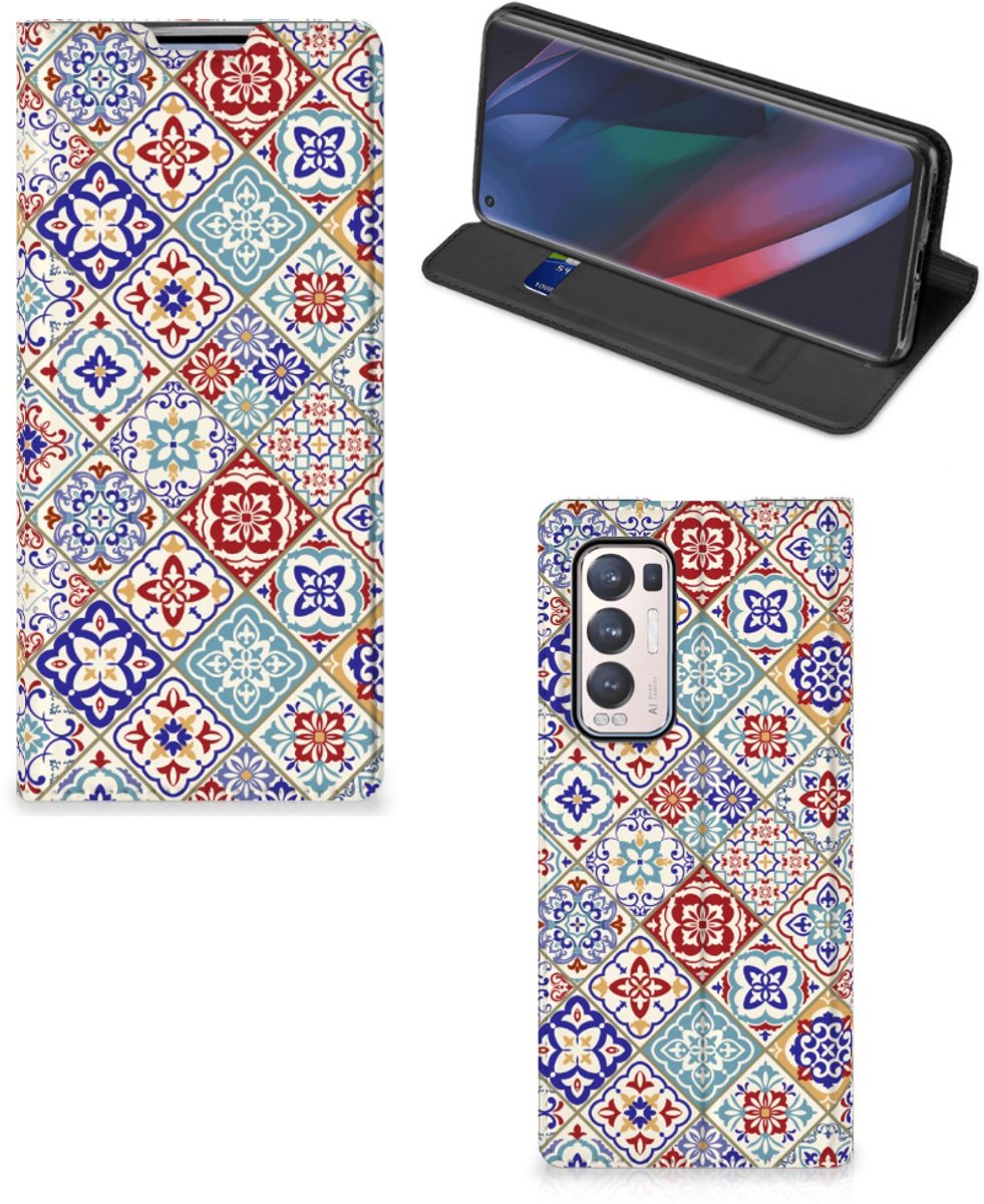 OPPO Find X3 Neo Standcase Tiles Color