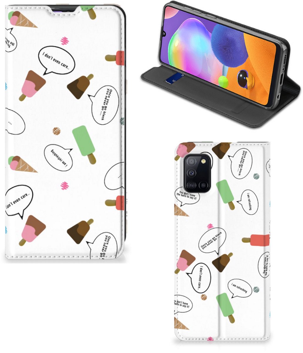 Samsung Galaxy A31 Flip Style Cover IJsjes