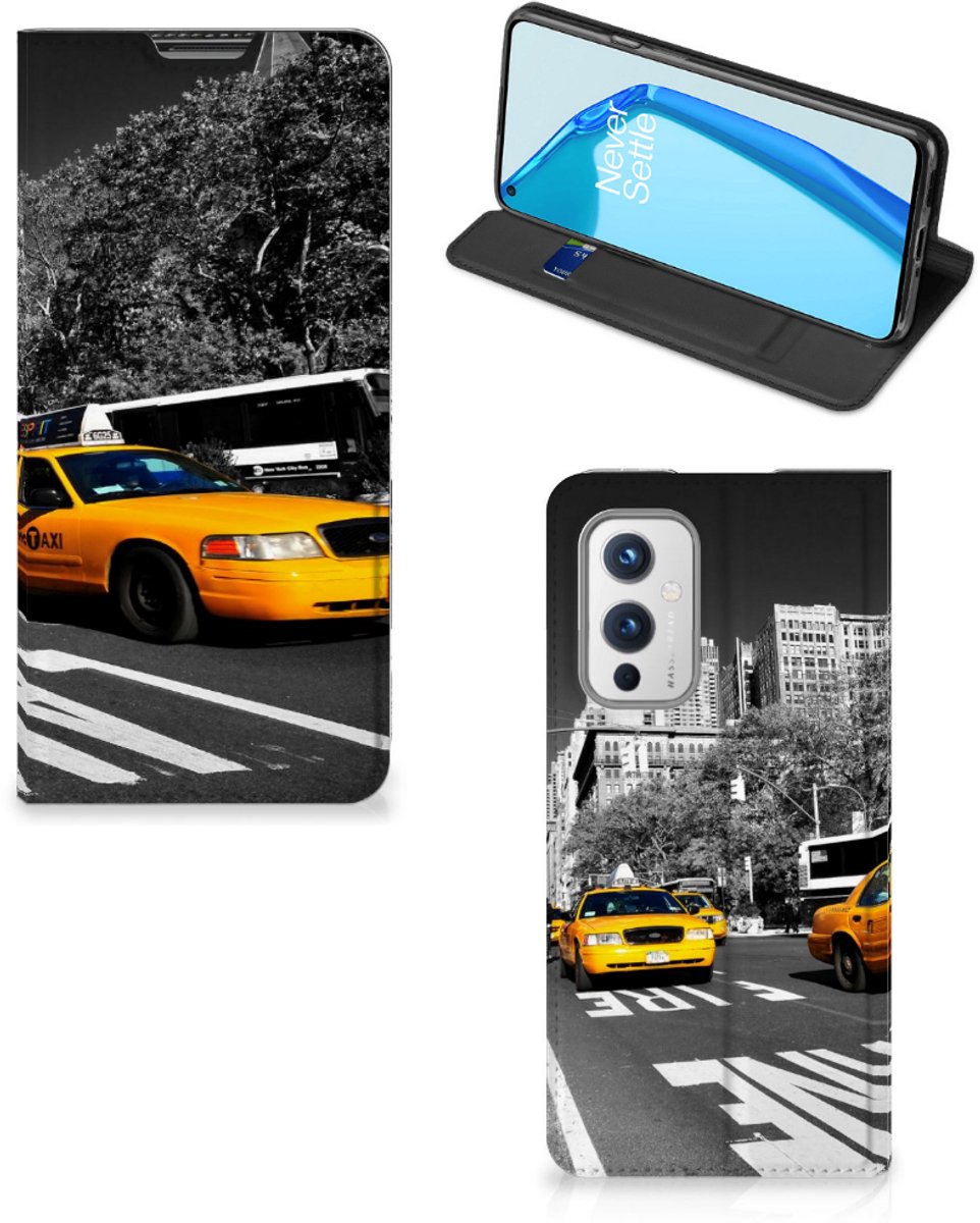 OnePlus 9 Book Cover New York Taxi