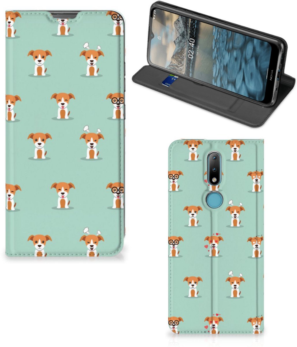 Nokia 2.4 Hoesje maken Pups