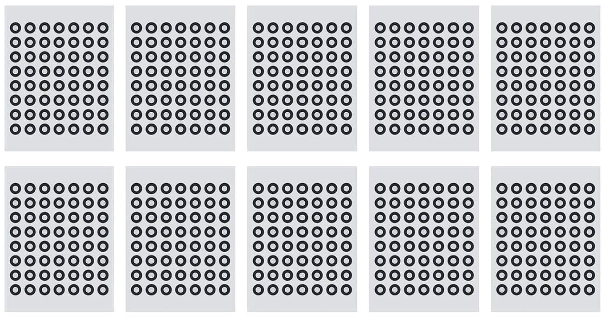 Image of 10 Stuks 6mm 3D Scan Markering Reflecterende Tracking Dots Stickers Herbruikbaar voor 3D Scanners en Optische Examens met Hoge Reflectiviteit