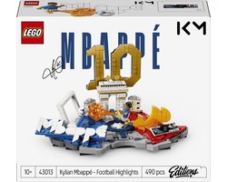 LEGO Editions Kylian Mbappé – Voetbalhoogtepunten Voetbal Speelgoed voor Kinderen - 43013