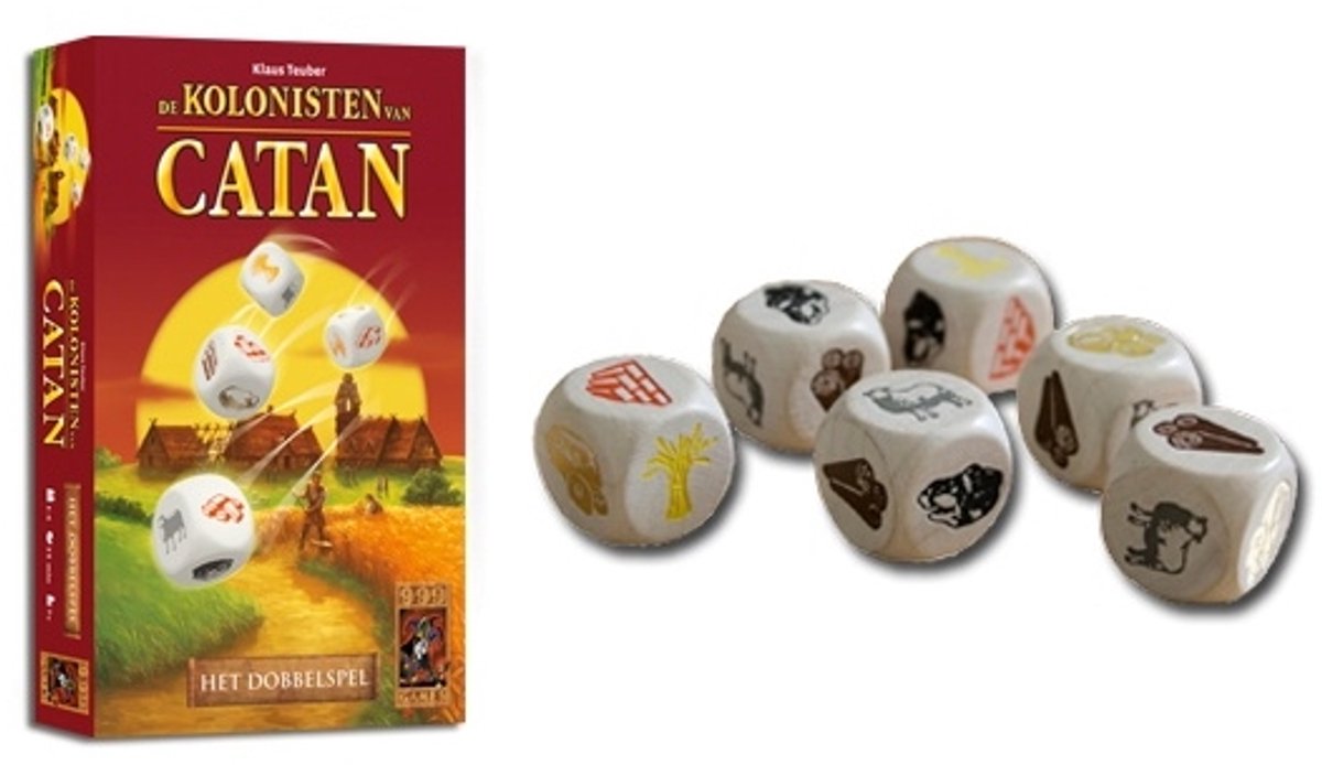 999 Games - Catan: Het Dobbelspel - Reisspel — afbeelding 2