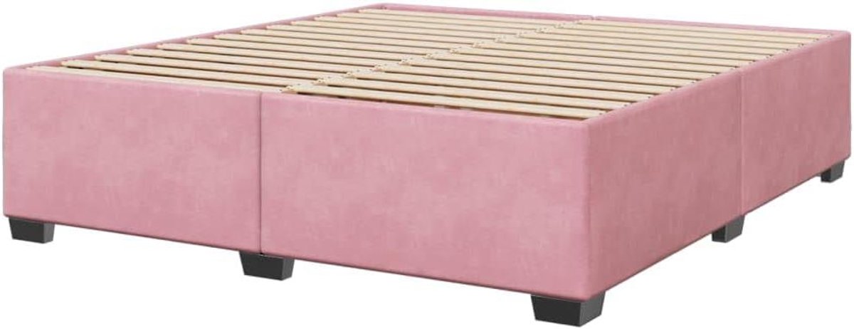Bedframe Fluweel - Bedombouw Slaapkamer - Goede Nachtrust - Zacht Glad Oppervlak - 180x200