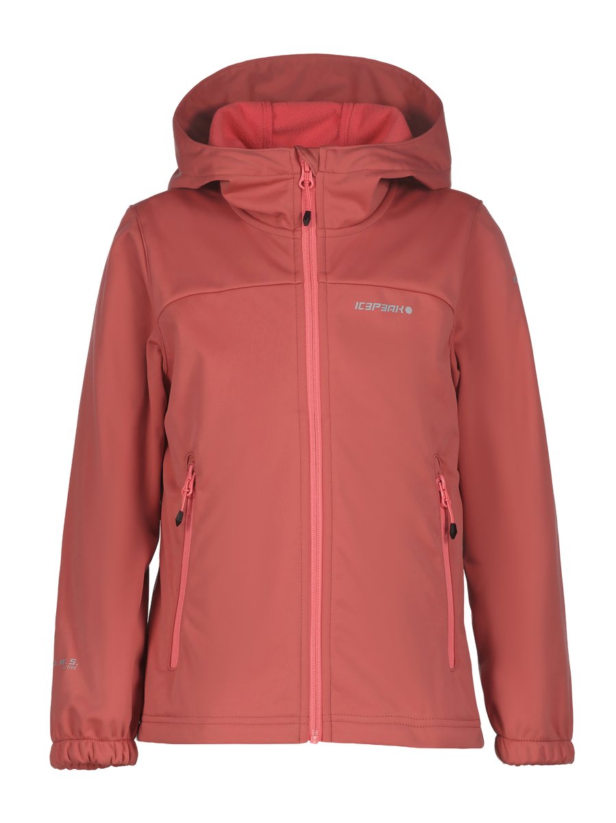 Icepeak Kleve Jr Jas Kinderen Ongevoerde softshell Roze