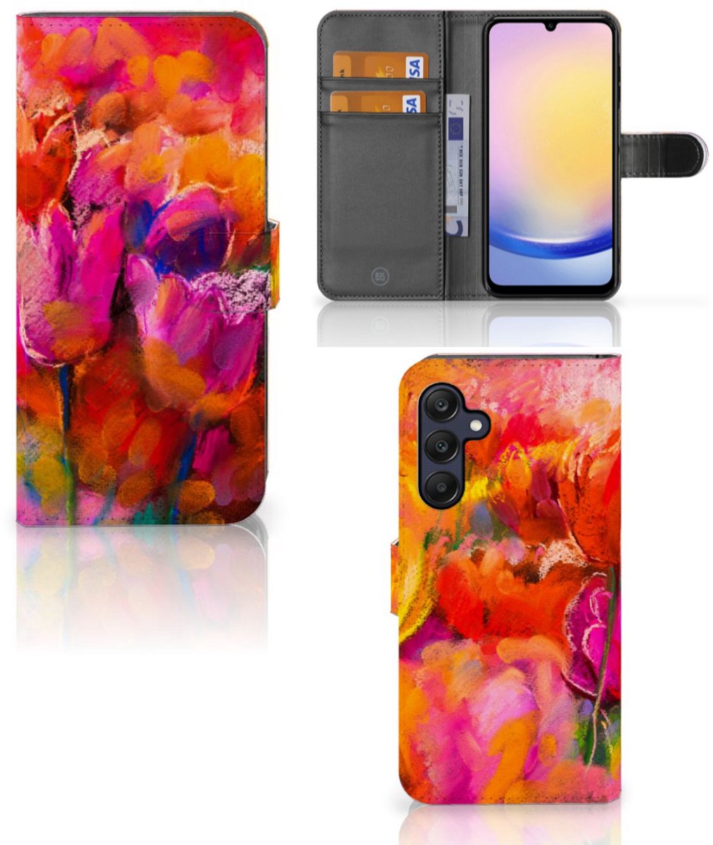 Hoesje Samsung Galaxy A25 Tulips