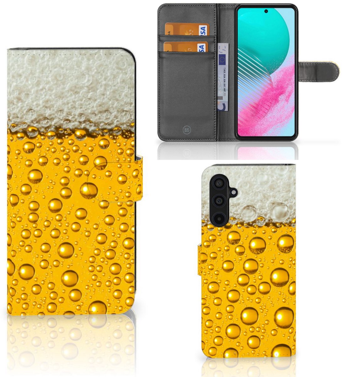 Boekhoesje voor Samsung Galaxy M54 Book Cover Bier