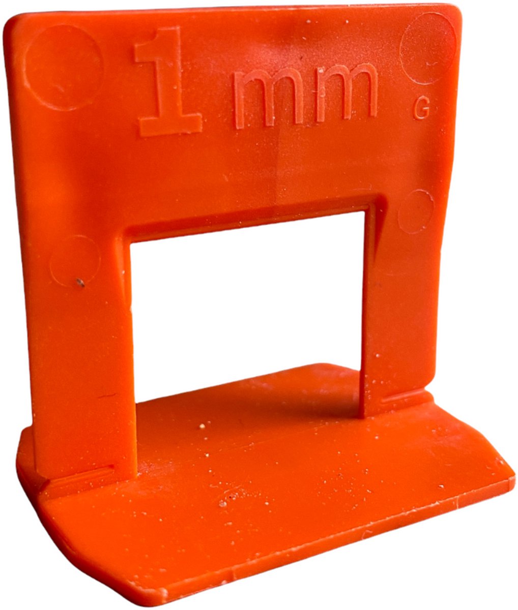 Levelling clips 1 mm. 3000 stuks