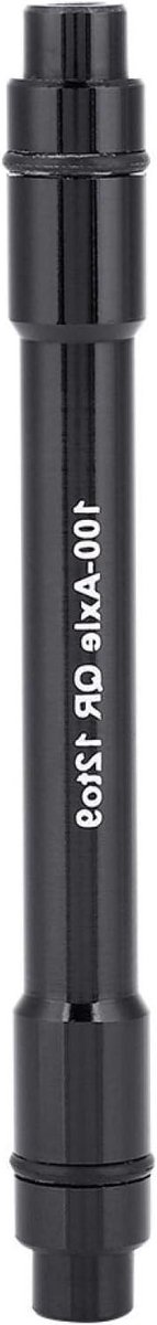 Snelle release adapter voor fietsas, 12mm naar 9mm thru axle conversie, ideaal voor mountainbikes en racefietsen