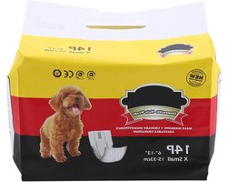 Hondenluier voor Mannelijke Honden - Absorberende Buikband voor Puppy's en Volwassen Honden - Gezondheid en Hygiëne (XS)