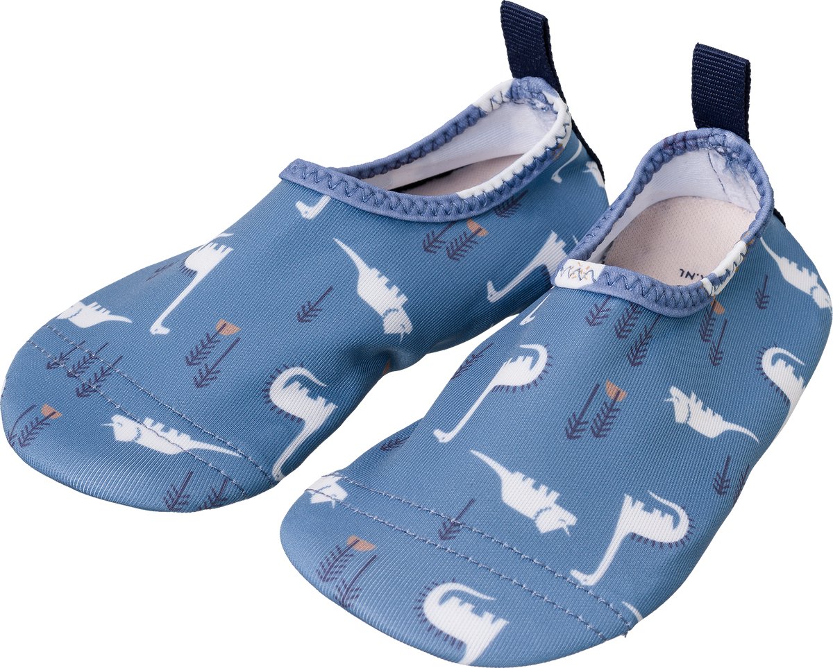 Fresk Zwemschoenen 21/22 -UV 50-bescherming – Antislip Strandschoenen – Quick Dry – Waterschoenen voor Kinderen – Elastische Pasvorm Jongens - Blauw - Dino