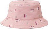 Fresk UV 50+ Zonnehoed voor kinderen 74 - Omkeerbare Zonnehoed - Meisjes - Roze - Surf Girl
