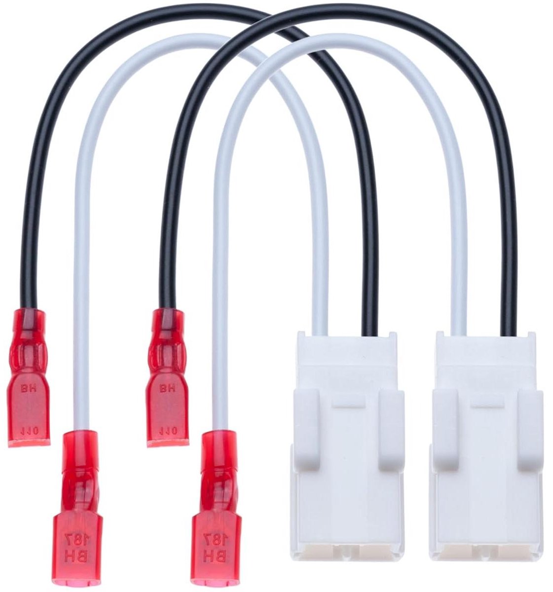Auto Bedrading Harnas - Kabel Adapter - Audio Upgrades - Eenvoudige Installatie - 2 Sets - Zwart