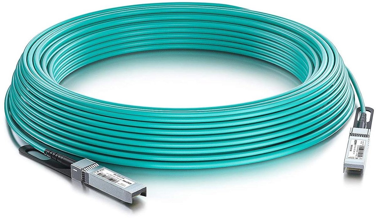 Actieve Optische Kabel - SFP+ AOC - Netwerk Verbinding - 10Gbps Snelheid - 100 meter - Voor Cisco