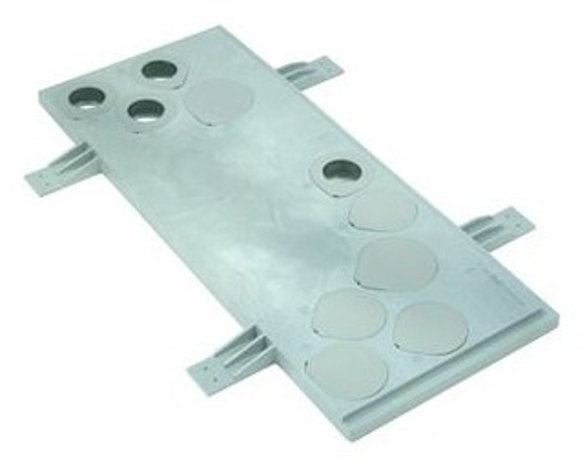 Meterkastvloerplaat 79x33cm Geïsoleerd