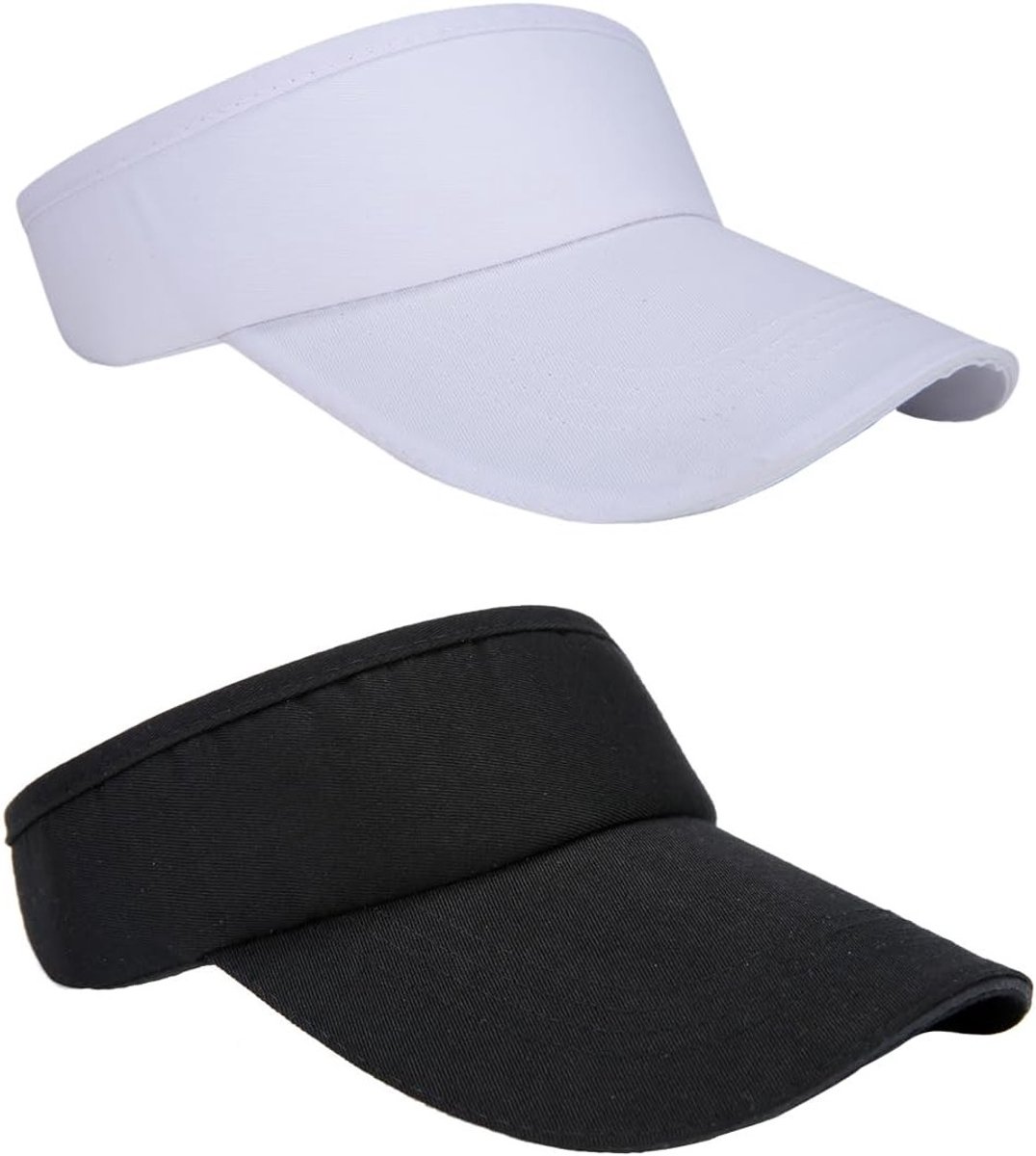 Unisex Verstelbare Baseball Cap - Casual Sportpet voor Fietsen, Vissen en Hardlopen - Wit M