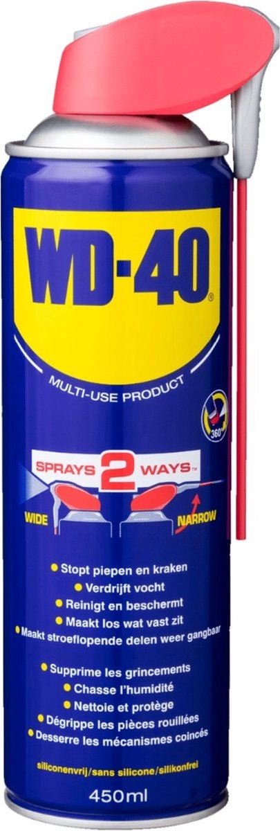 WD-40® Multi Spray - Beschermt metaal tegen roest en corrosie - Kruipt in vastzittende onderdelen - Verdrijft vocht & smeert - 200ml van Merkloos — afbeelding 3