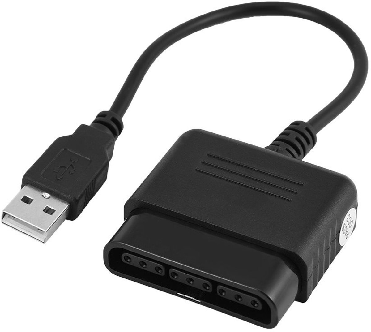 Jhubersproducts - Controller Converter - USB Adapter voor PC - Draadloos en Bedraad - Trillingsfeedback - Compatibel met PS3 - Gebruiksvriendelijke Pl